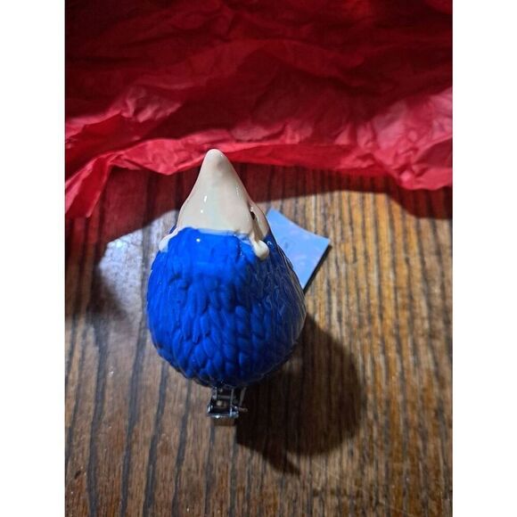 New Contained Art Hedgehog Air Tight Container Unique 420 Art Glass Stash Box - Picture 5 of 6